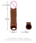 12cm Silicone Penis Sleeve