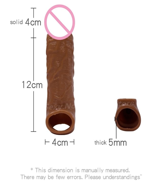 12cm Silicone Penis Sleeve