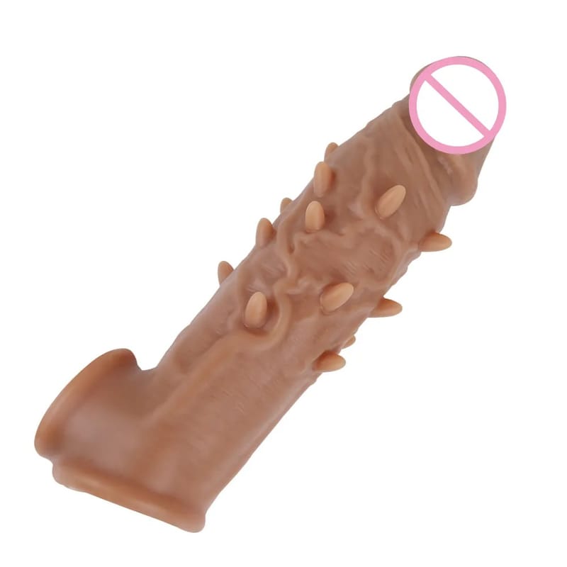 Textured Silicone Sleeve Extender